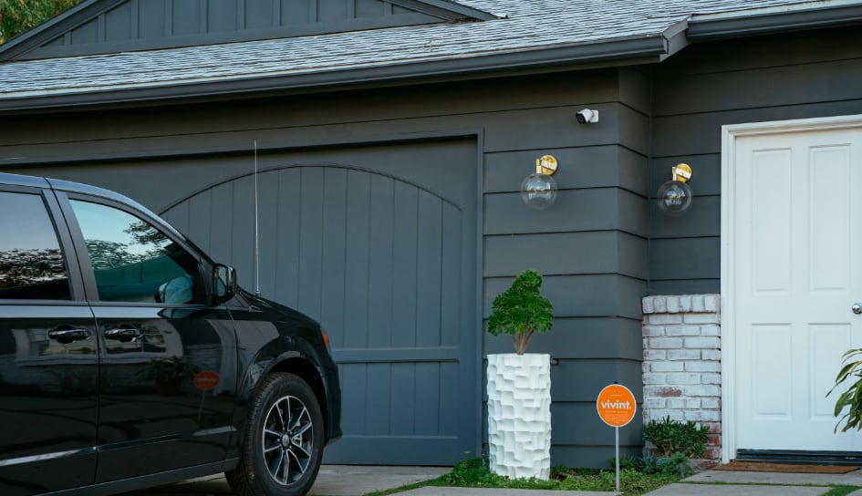 Vivint home security camera in Detroit
